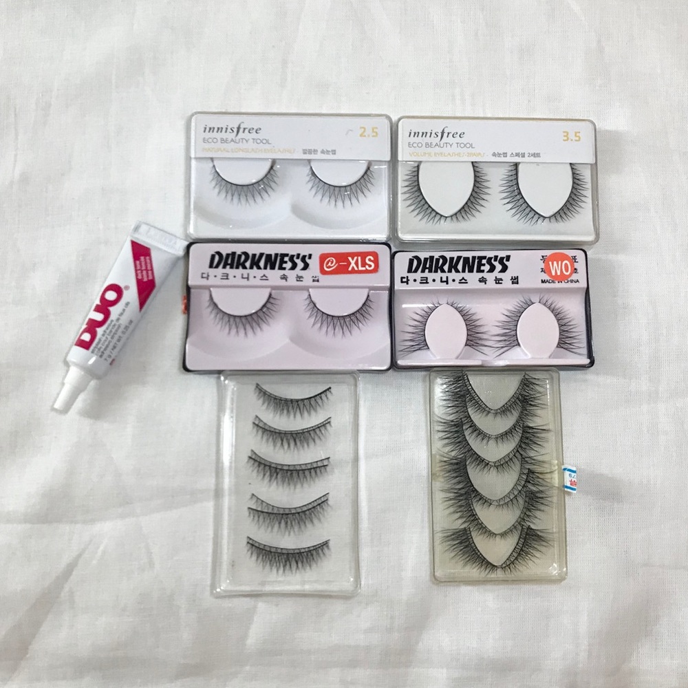 23 False Eyelashes Sets & DUO Eyelash Glue